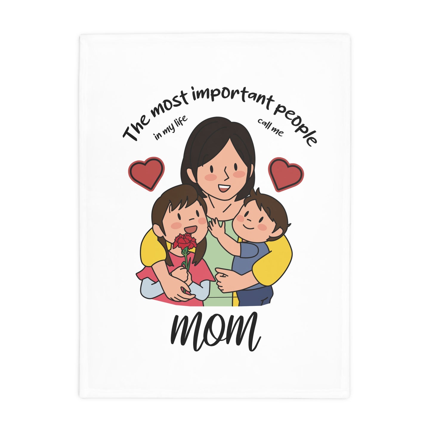 Family Fleece Throw - Heartwarming Blanket