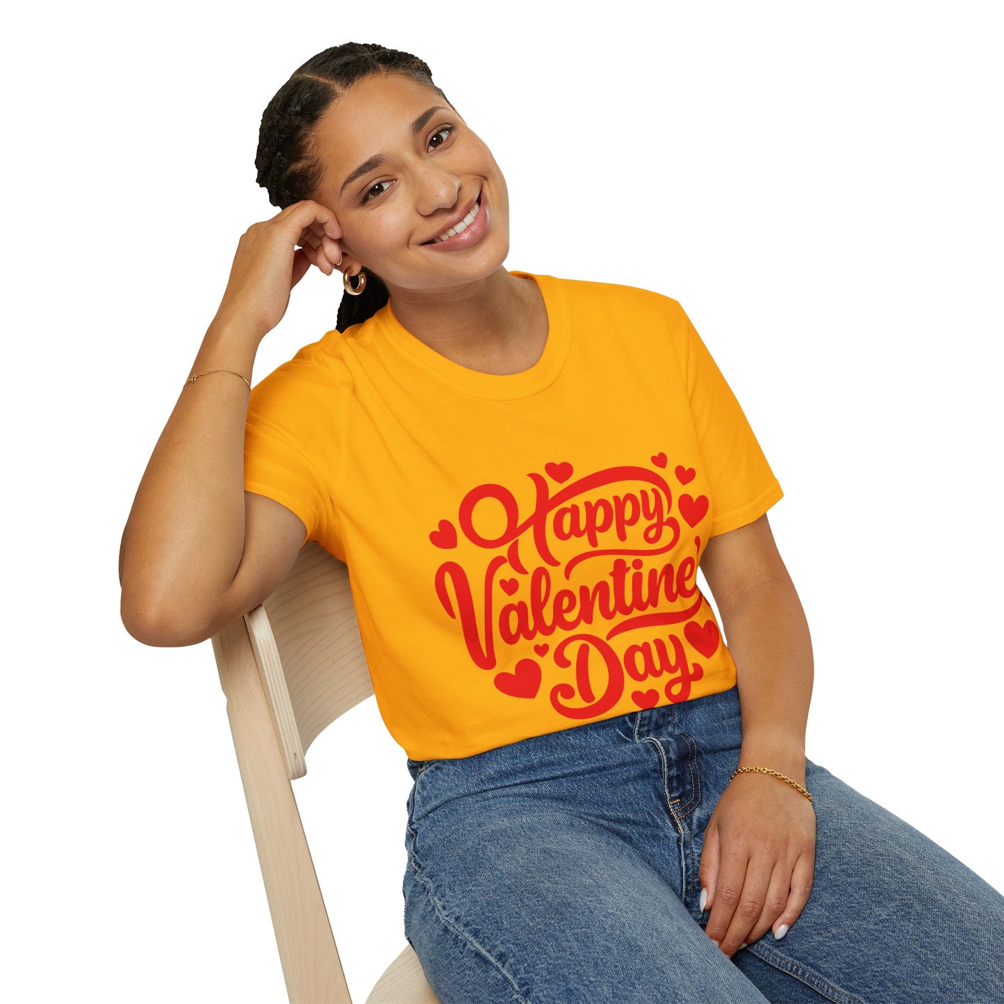 Unisex Softstyle T-Shirt - Happy Valentine's Day