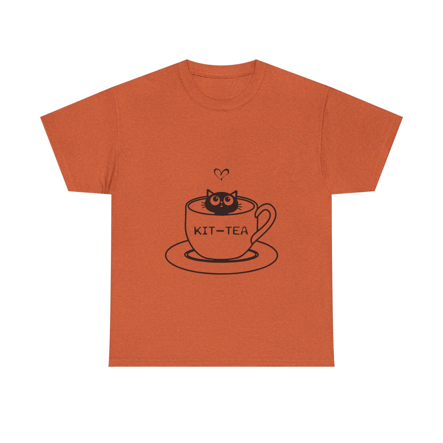 Kit-Tea Cat Tee — Cute Cat in a Teacup Graphic T-Shirt