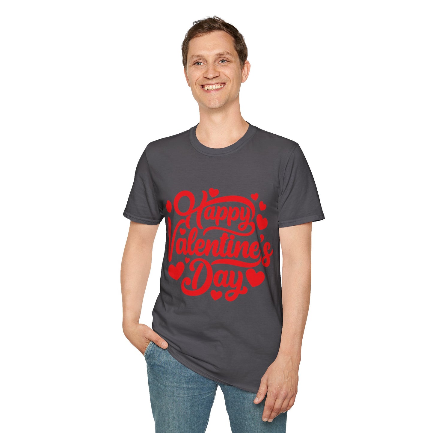 Unisex Softstyle T-Shirt - Happy Valentine's Day