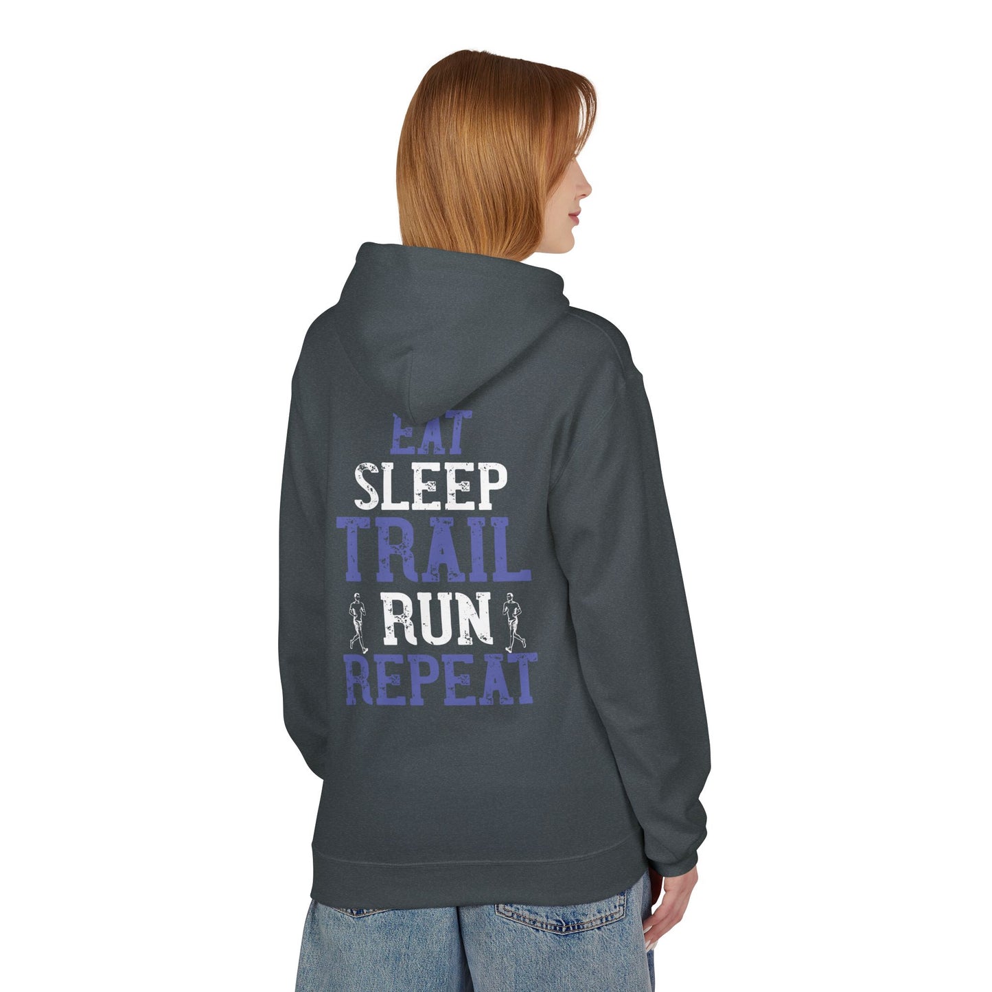 Trail Runner Fleece Hoodie - Perfect for Sports Enthusiasts