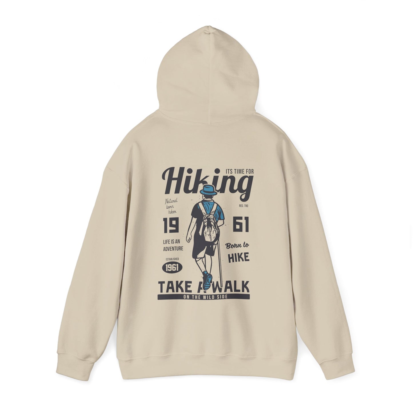 Vintage Hiking Sweatshirt | Unisex Heavy Blend Hoodie for Adventurers