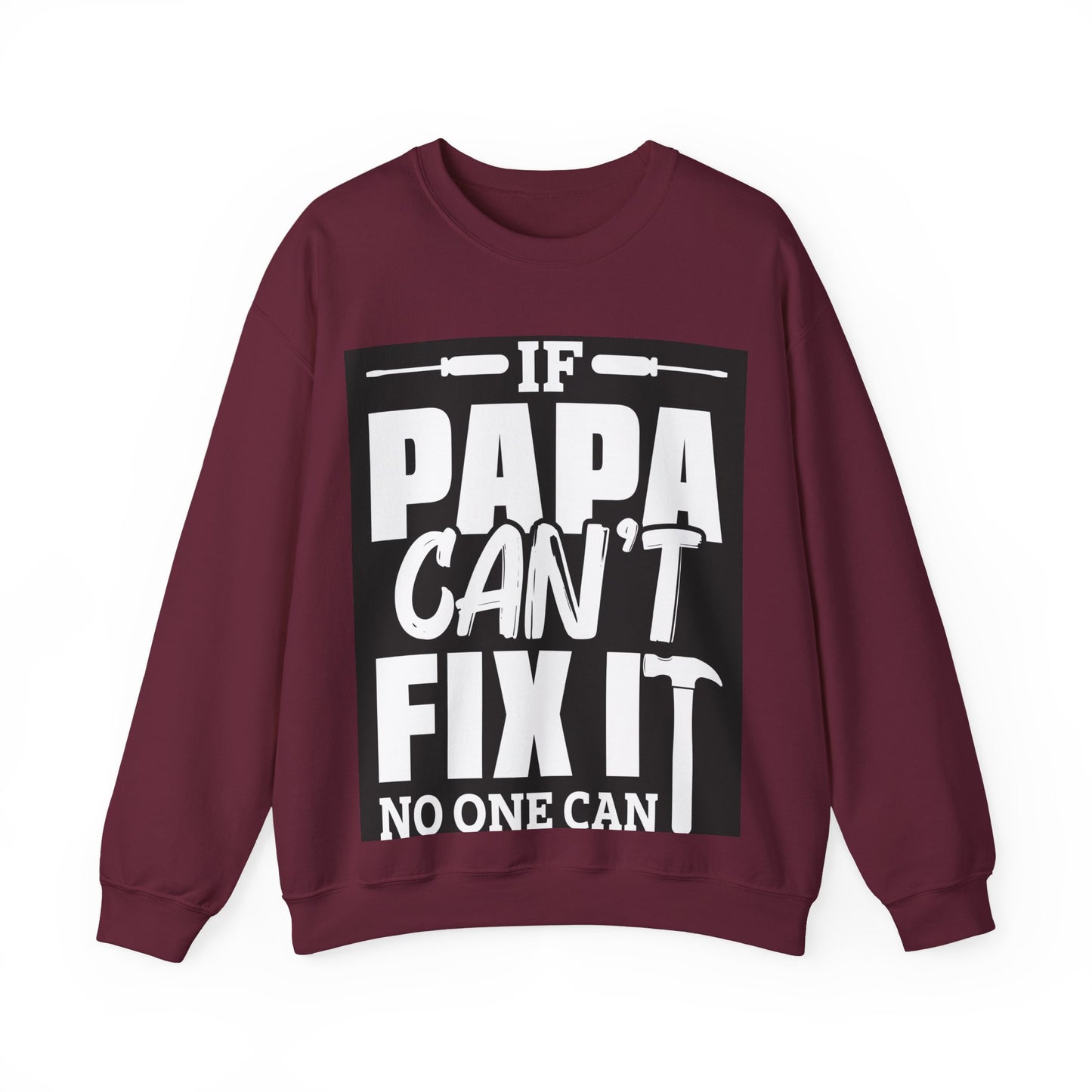 Funny Papa Crewneck Sweatshirt