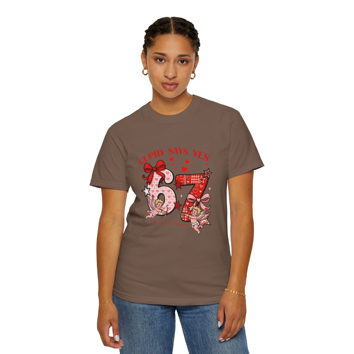 Valentine’s Cupid Says Yes 67 T-Shirt