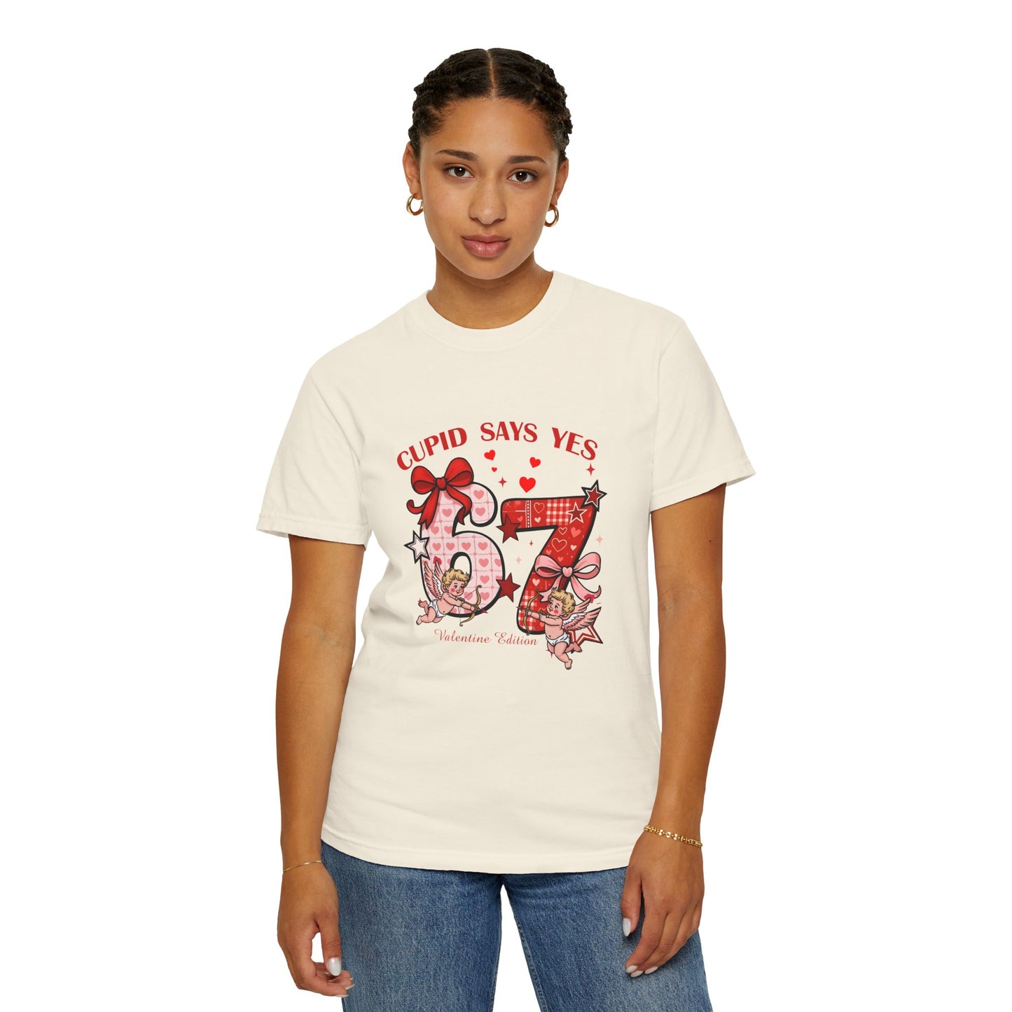 Valentine’s Cupid Says Yes 67 T-Shirt