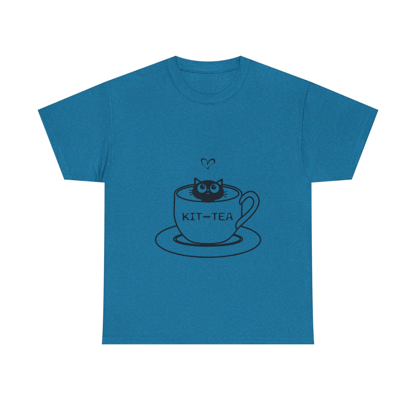 Kit-Tea Cat Tee — Cute Cat in a Teacup Graphic T-Shirt