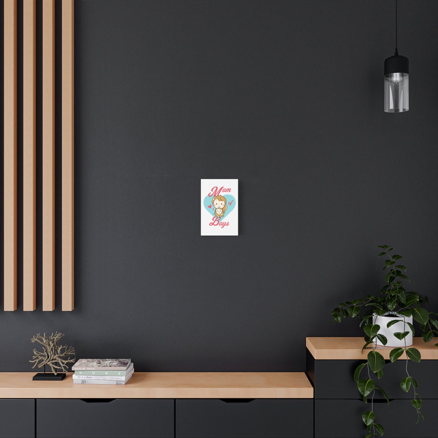Mom of Boys Wall Art - Cute Nursery Decor