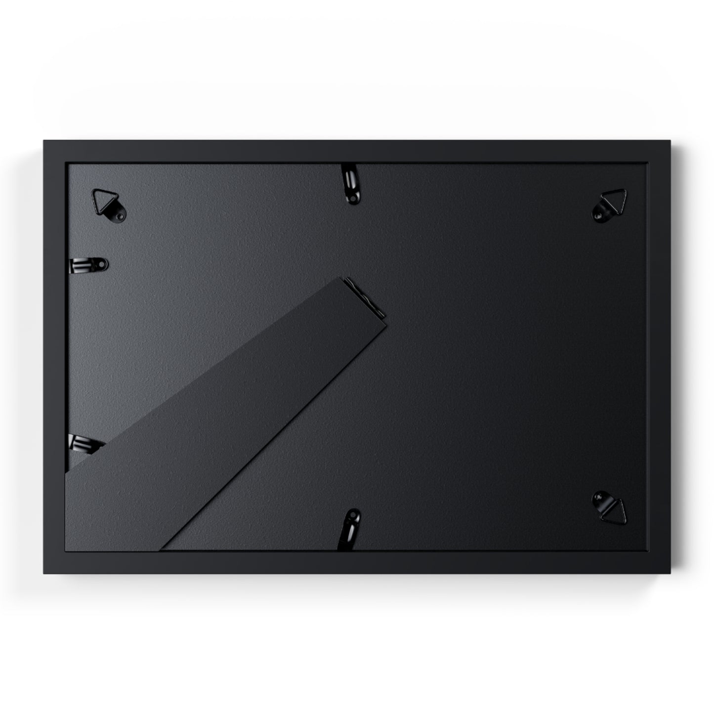 Framed Mom Poster — "The most important people" Family Illustration (Black Frame)