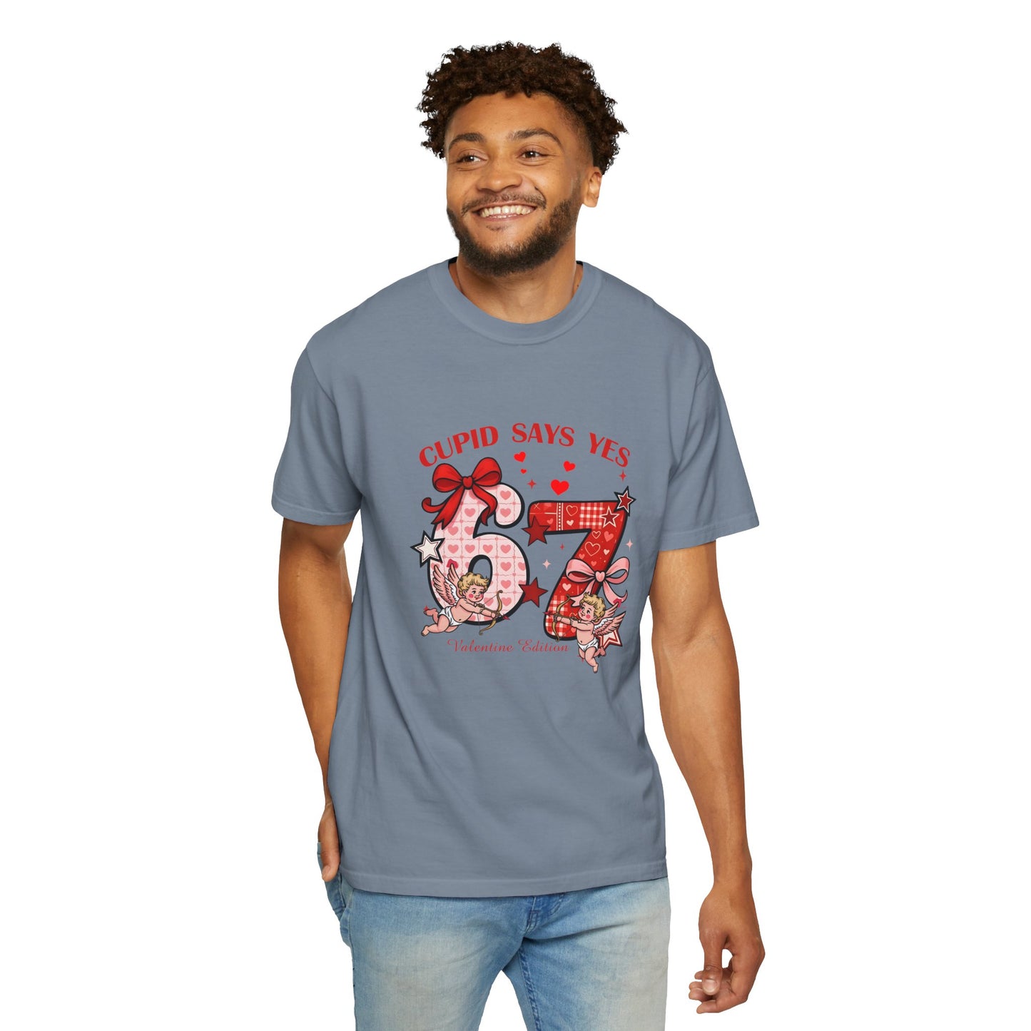 Valentine’s Cupid Says Yes 67 T-Shirt