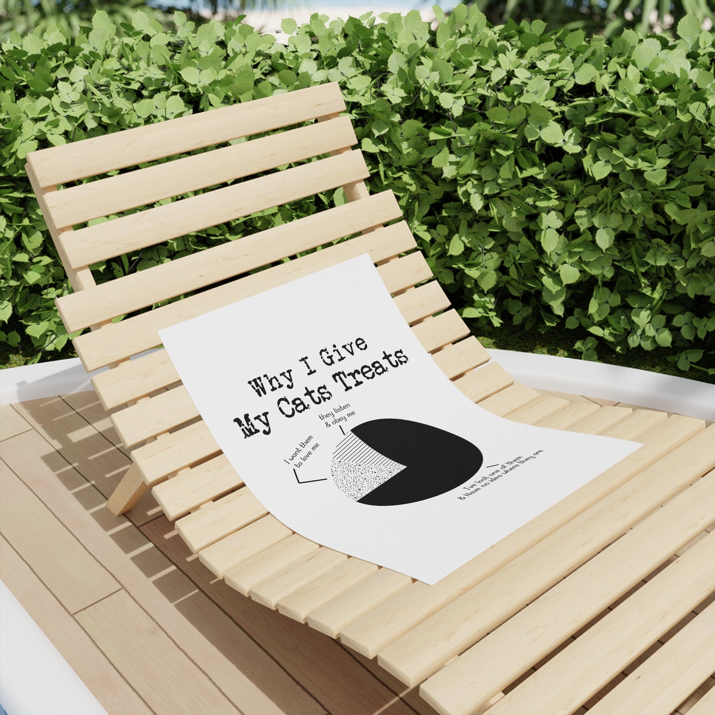 Cat Lovers Beach Towels - Funny Summer Essentials