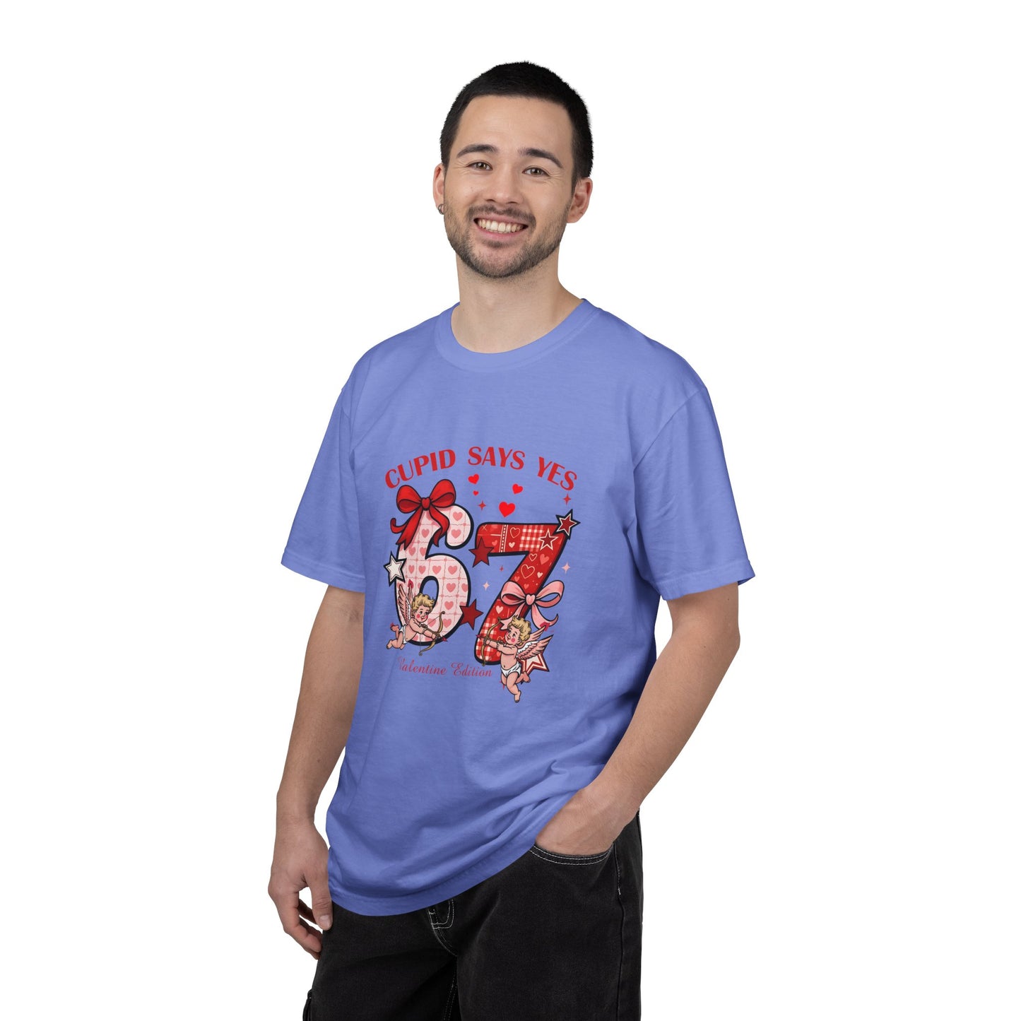 Valentine’s Cupid Says Yes 67 T-Shirt