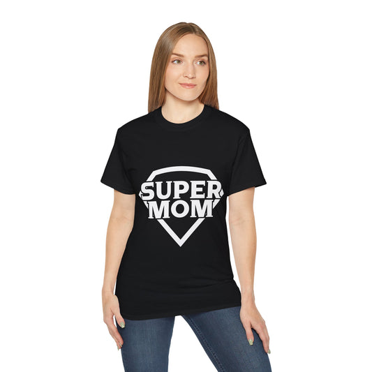 Super Mom Unisex Ultra Cotton Tee - Perfect Gift for Mother's Day