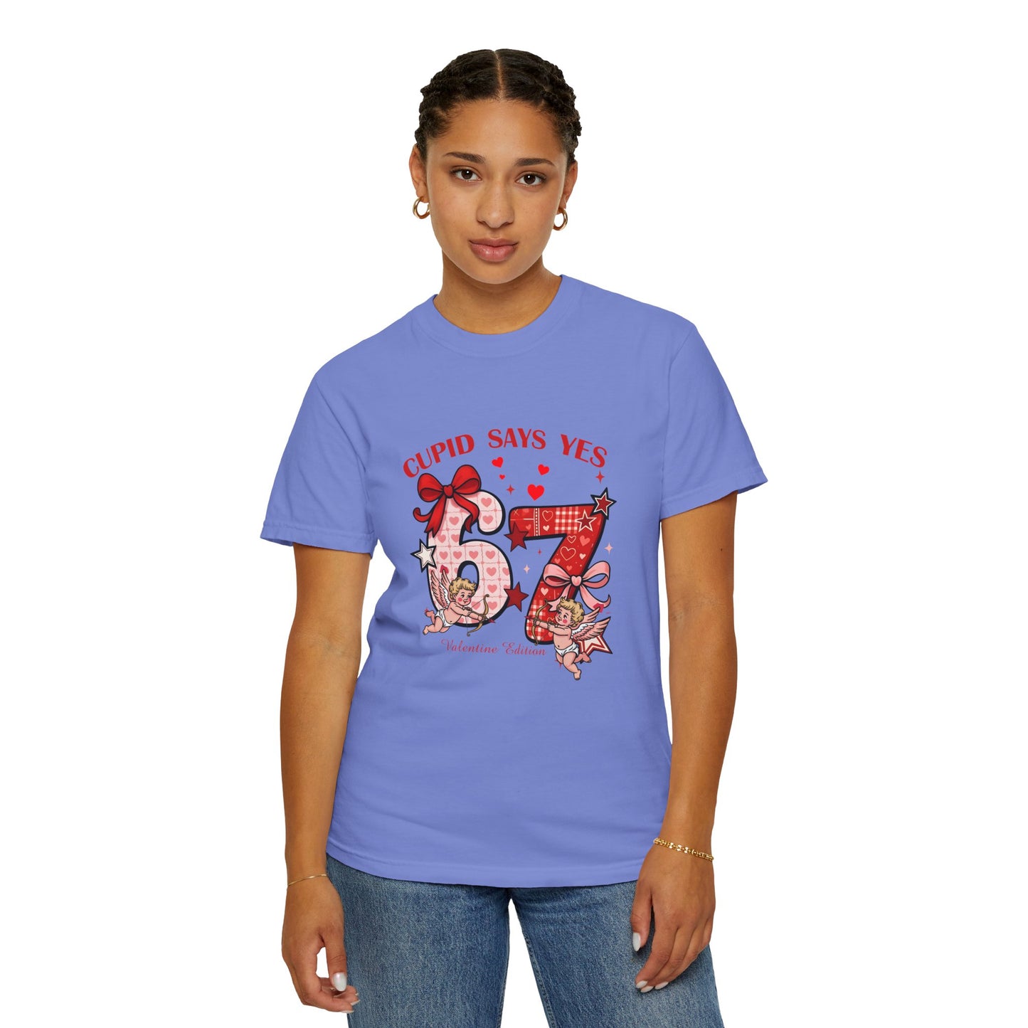 Valentine’s Cupid Says Yes 67 T-Shirt