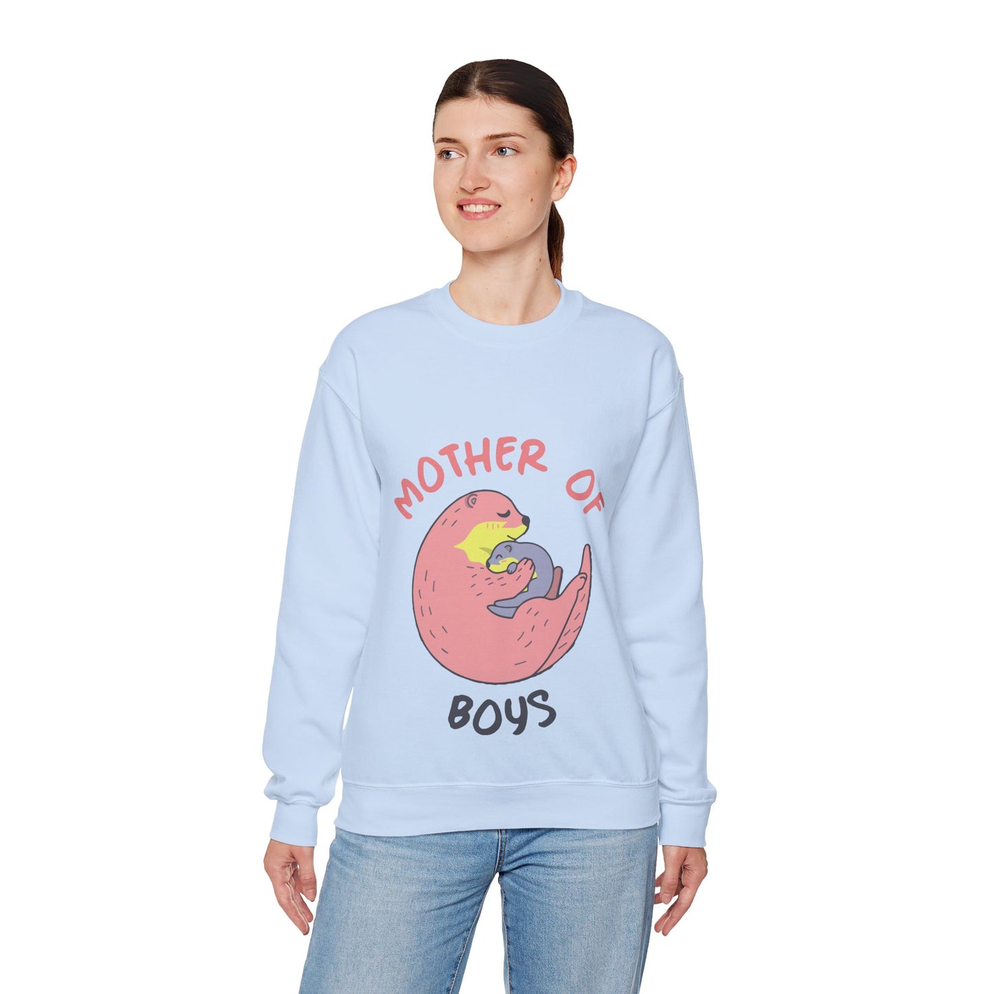 Mother of Boys Sweatshirt - Unisex Heavy Blend