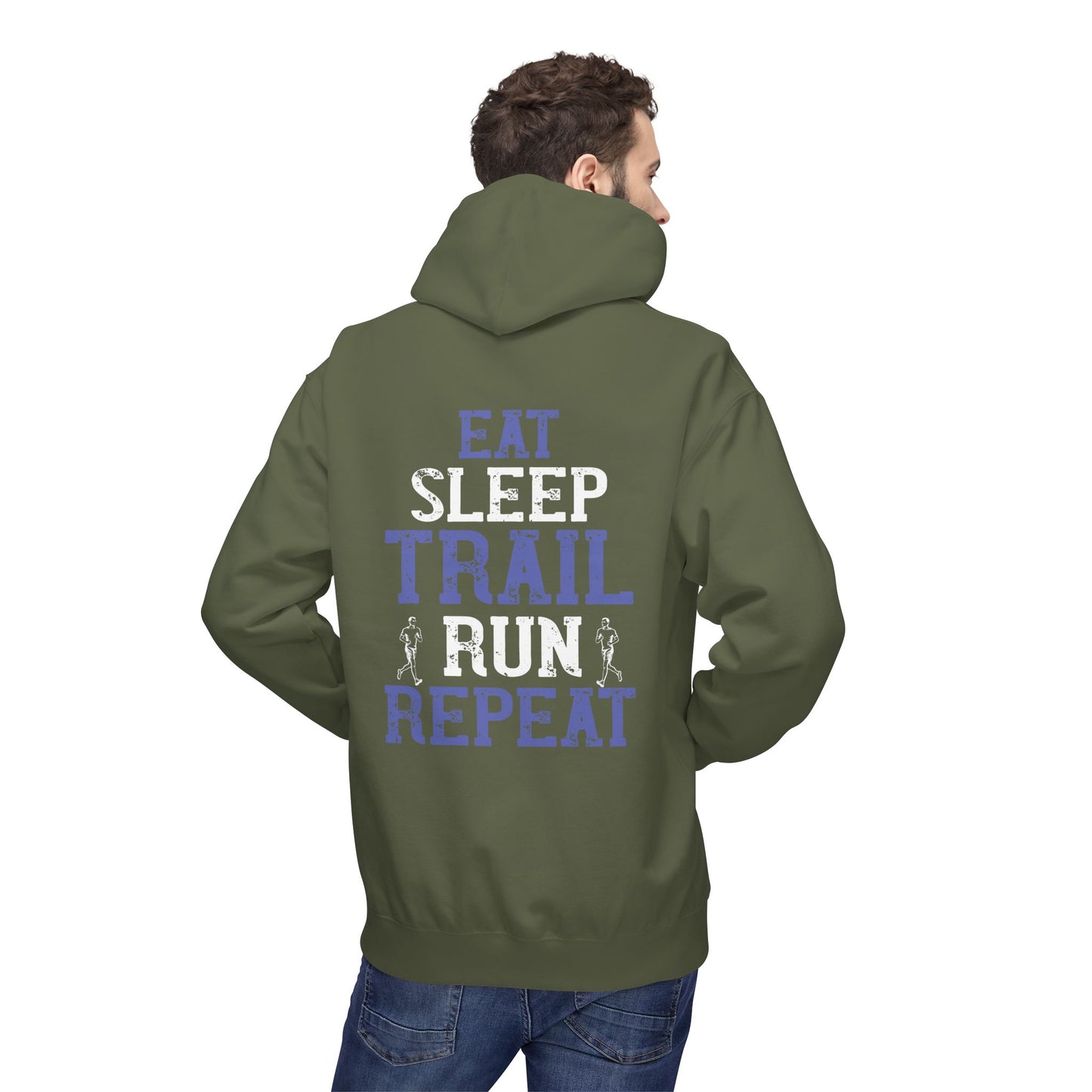 Trail Runner Fleece Hoodie - Perfect for Sports Enthusiasts
