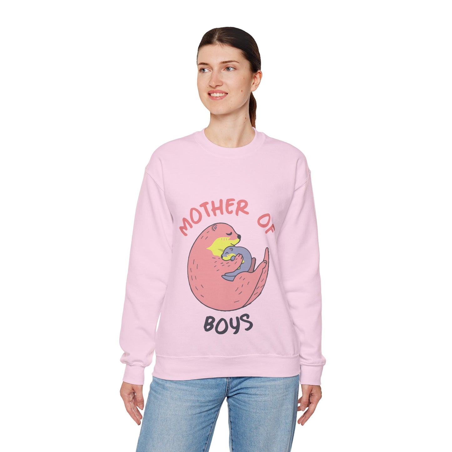 Mother of Boys Sweatshirt - Unisex Heavy Blend