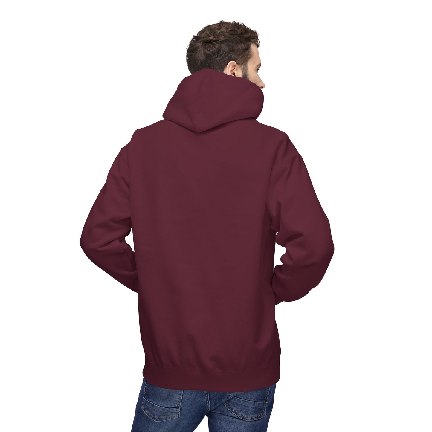 Adventure Camp Hoodie — 'Make People' Minimal Mountain & Lake Design