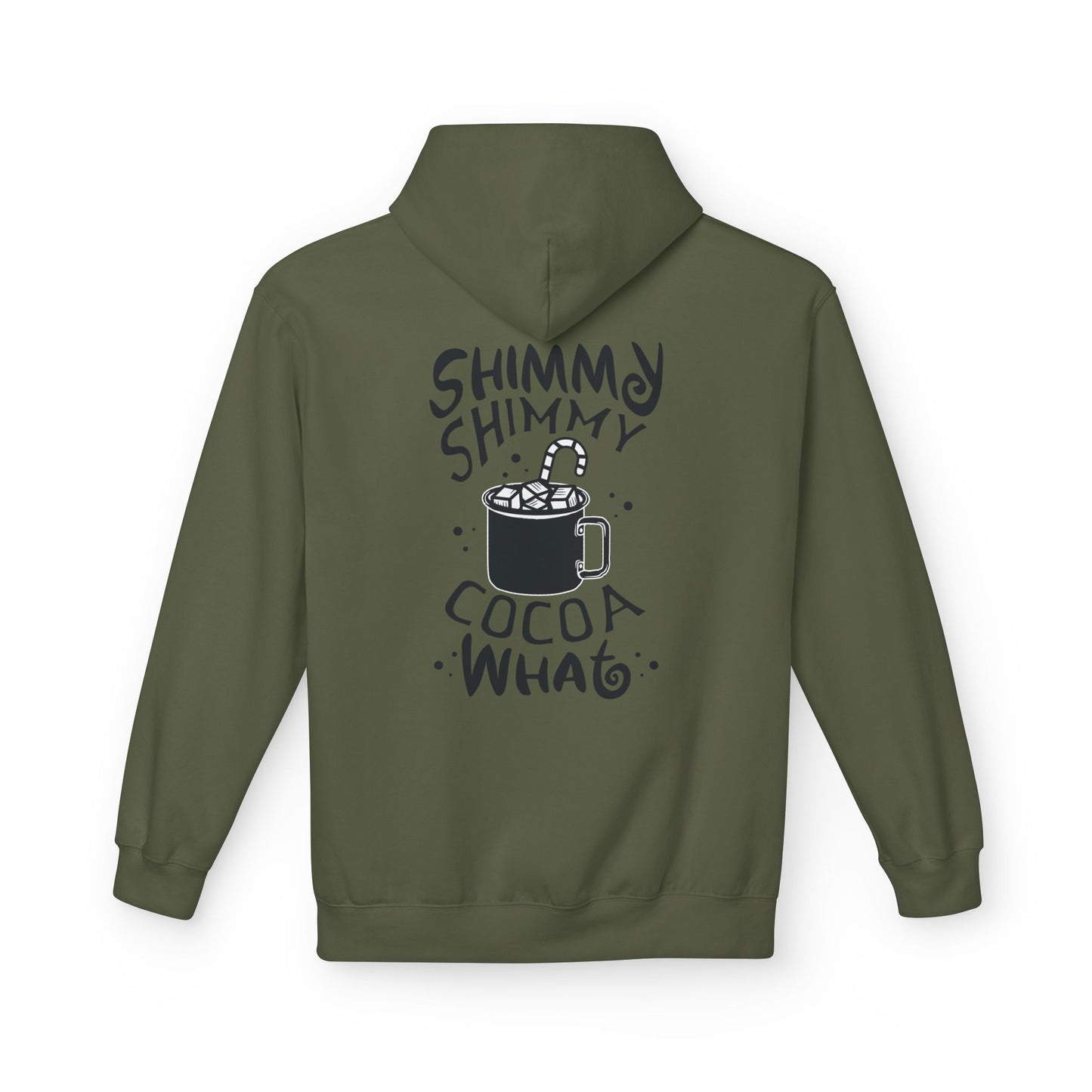 Shimmy Shimmy Cocoa What Hoodie – Cozy Hot Chocolate Graphic Hoodie