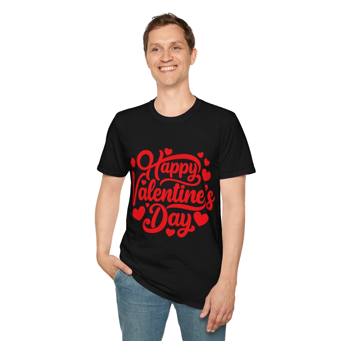 Unisex Softstyle T-Shirt - Happy Valentine's Day