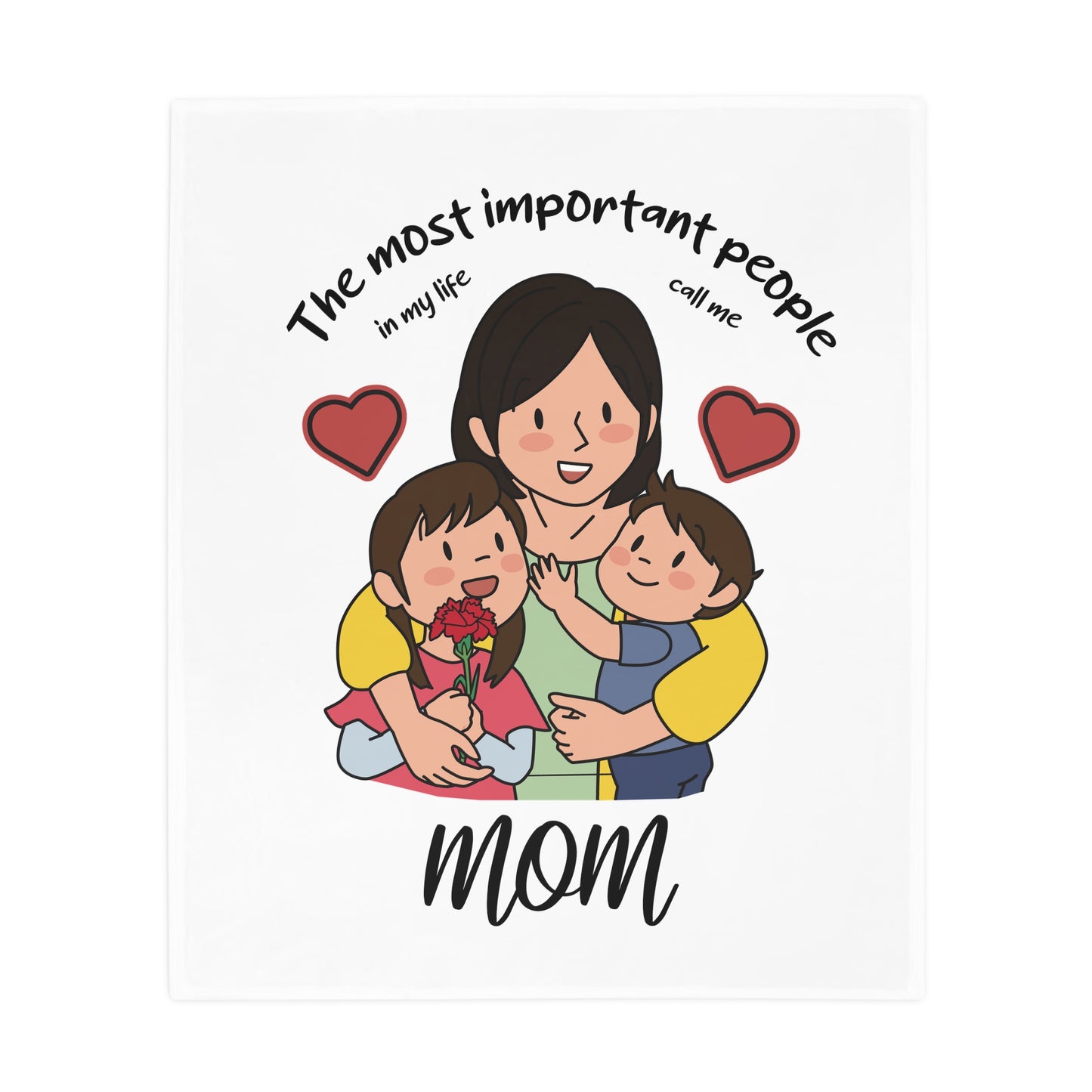 Family Fleece Throw - Heartwarming Blanket