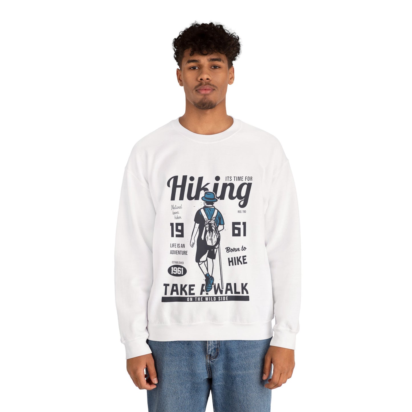 Vintage Hiking Adventure Sweatshirt