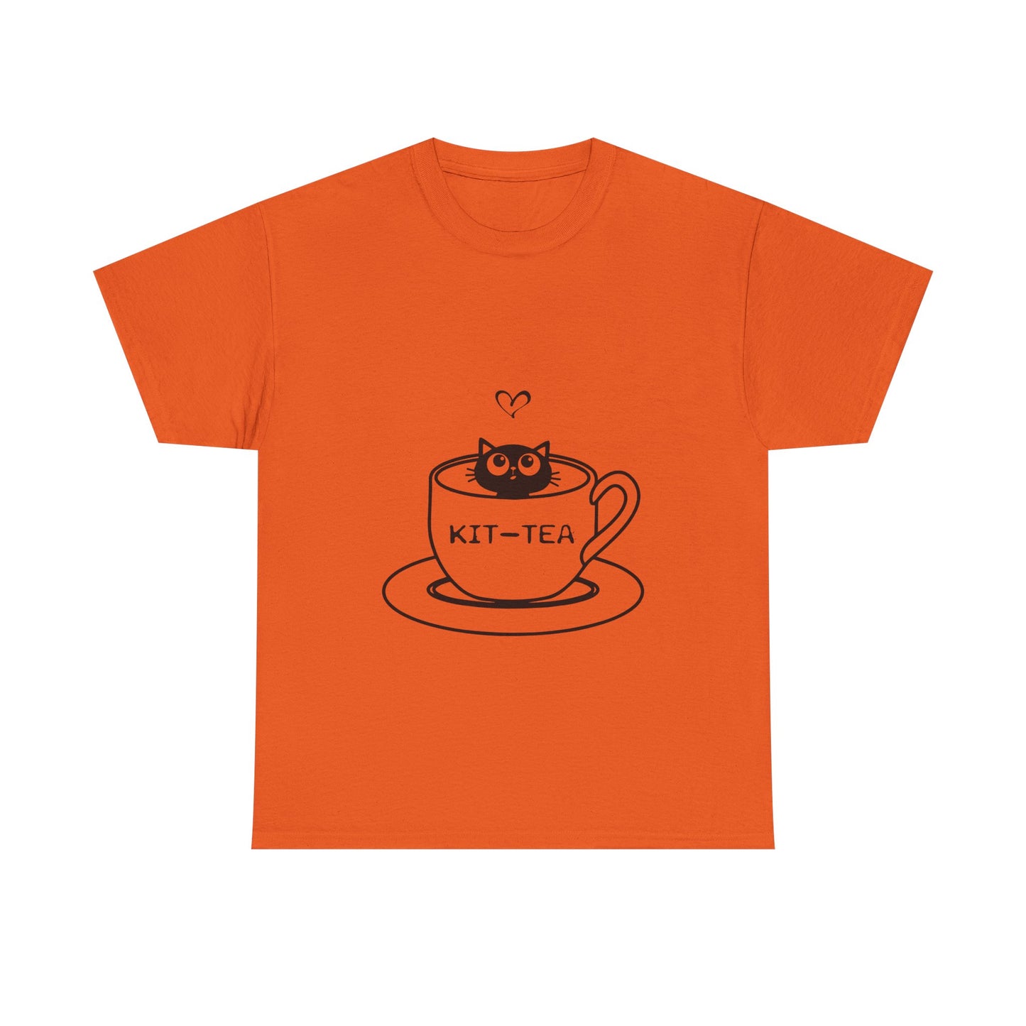 Kit-Tea Cat Tee — Cute Cat in a Teacup Graphic T-Shirt
