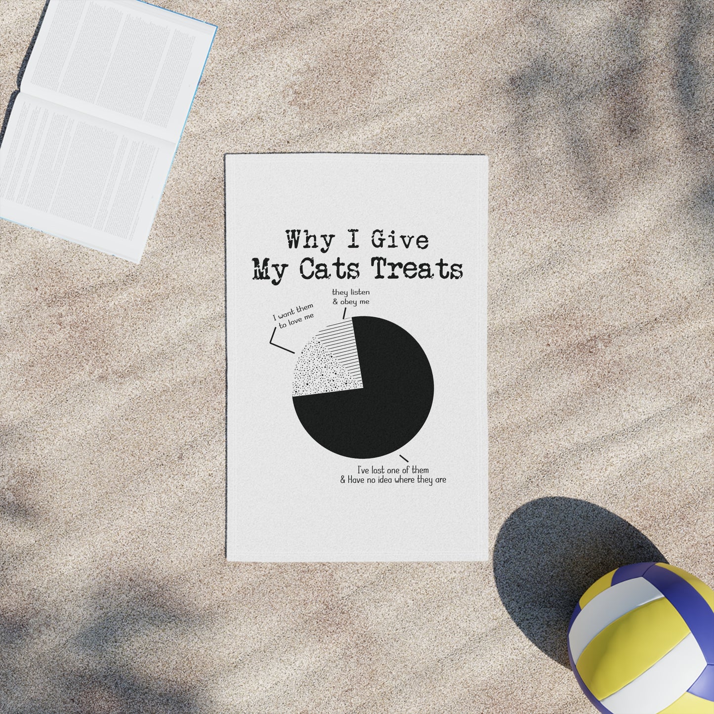 Cat Lovers Beach Towels - Funny Summer Essentials