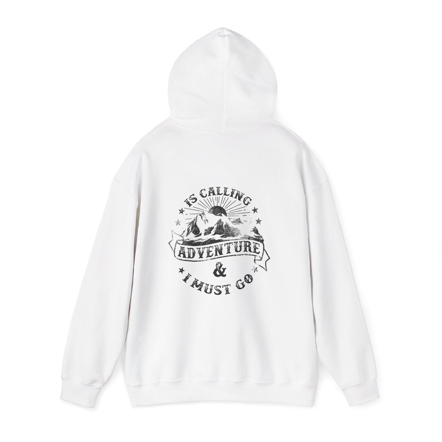 Adventure Awaits Unisex Hooded Sweatshirt for Outdoor Lovers