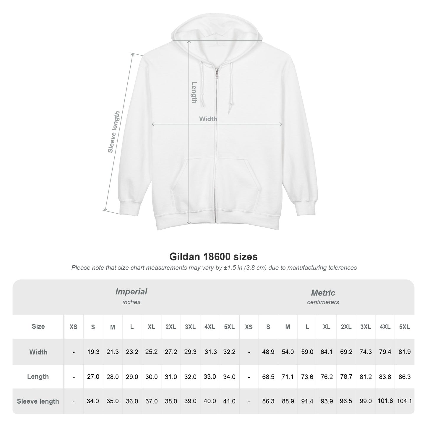Zip Hoodie — Colorful Food Heart Graphic Full-Zip Hoodie