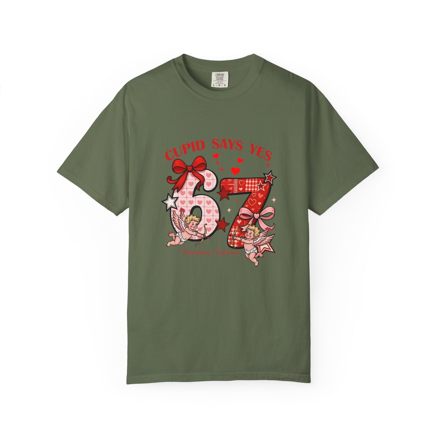 Valentine’s Cupid Says Yes 67 T-Shirt
