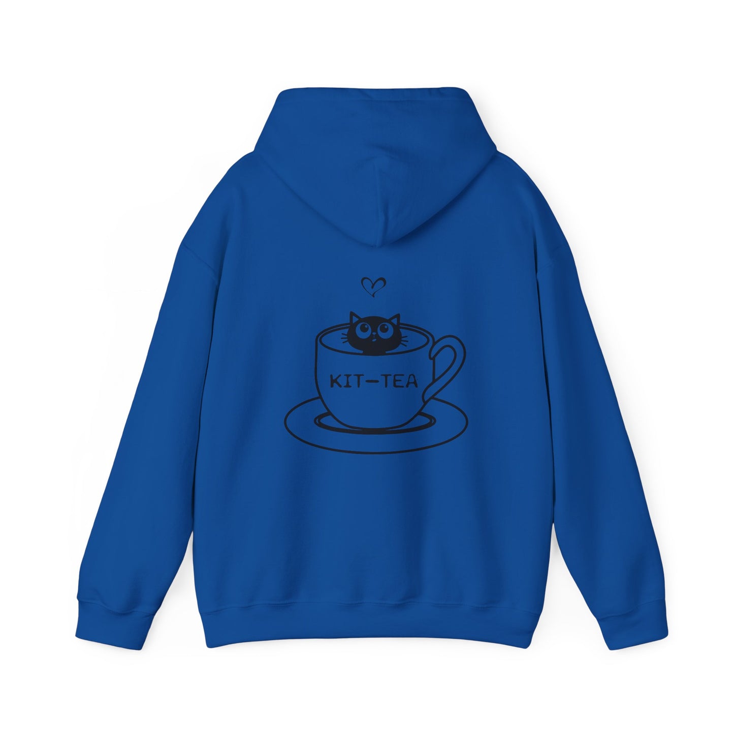 Kit-Tea Cat Hoodie — Cute Cat in Teacup Graphic Sweatshirt