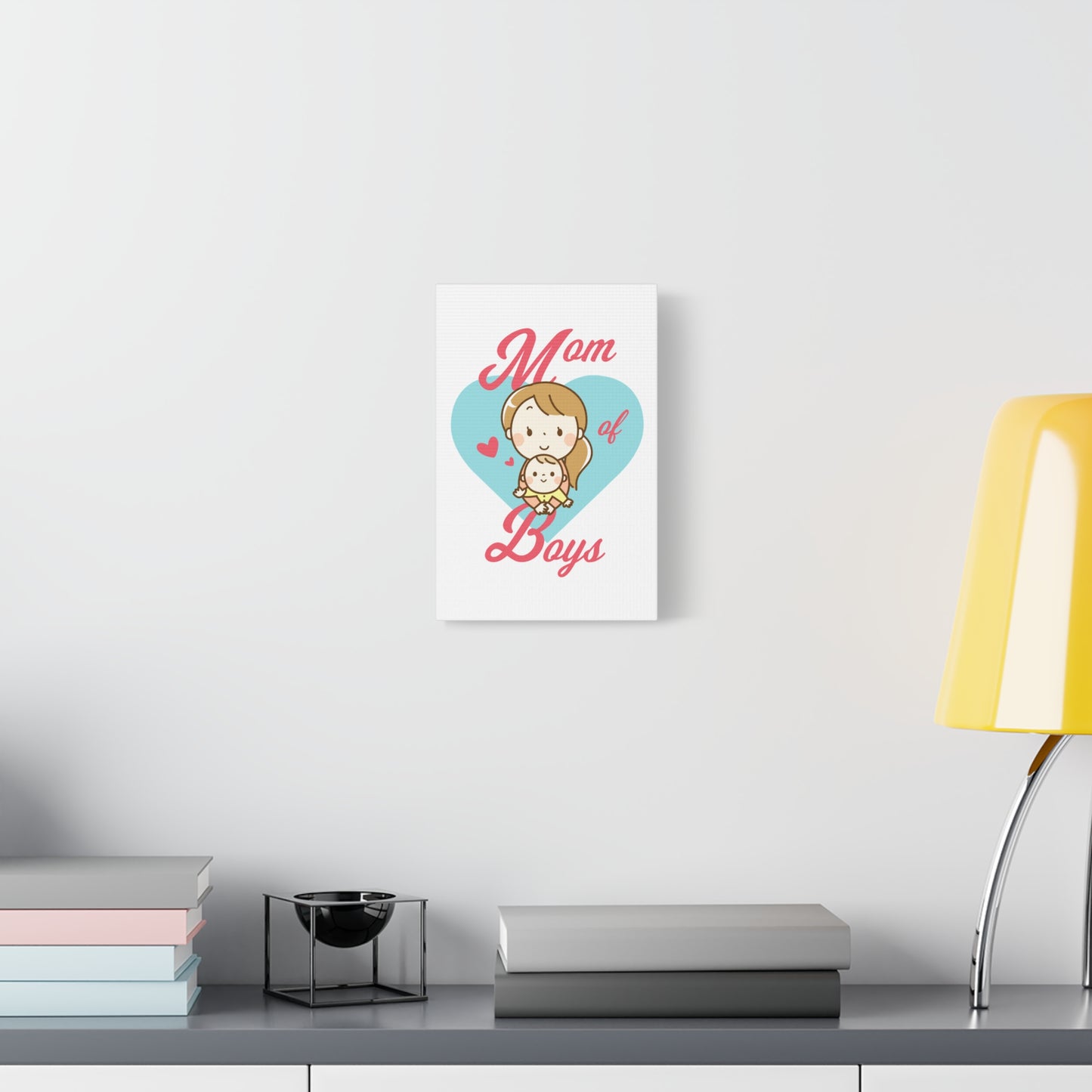 Mom of Boys Wall Art - Cute Nursery Decor