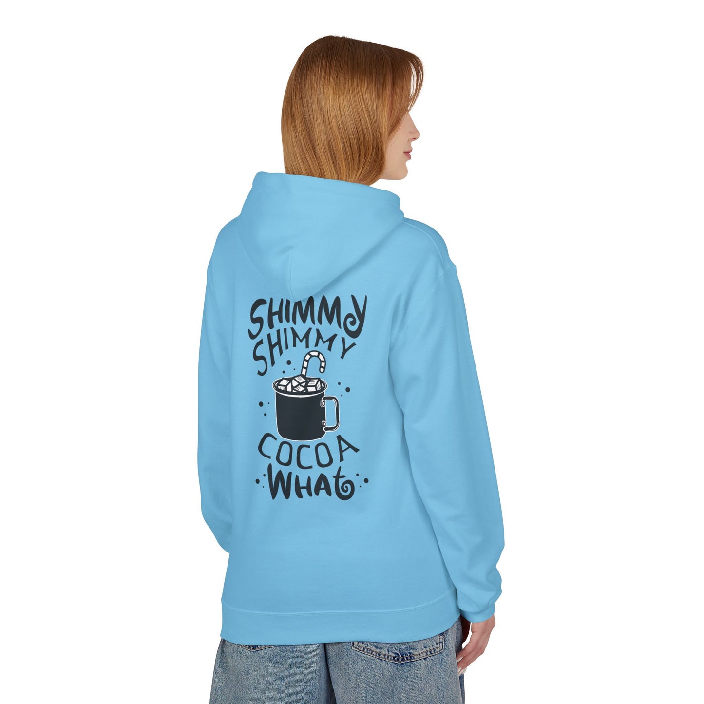 Shimmy Shimmy Cocoa What Hoodie – Cozy Hot Chocolate Graphic Hoodie