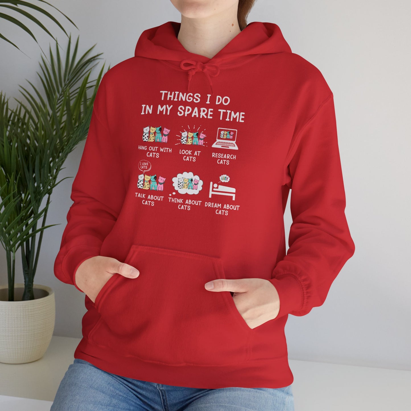 Kit-Tea Cat Hoodie — Cute Cat in Teacup Graphic Sweatshirt