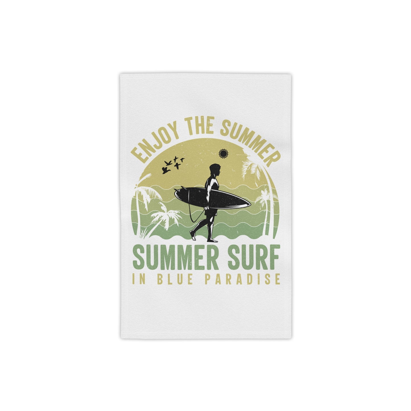 Summer Surf Beach Towels - Enjoy the Summer Towels for Beach Days