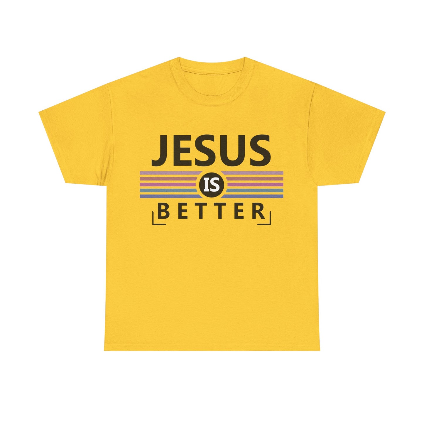 Jesus Is Better Unisex Heavy Cotton Tee - Faith-Based Apparel