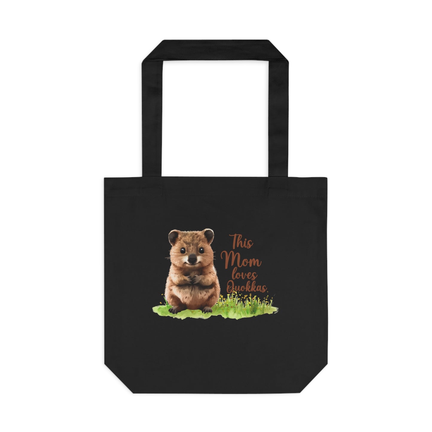 Tote Bag — "This Mom Loves Quokkas" Cute Quokka Mom Tote, Animal Lover Gift