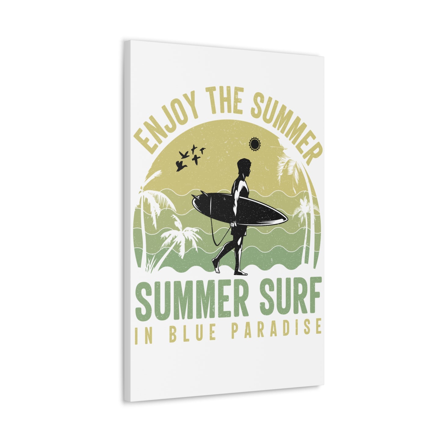 Summer Surf Canvas Print