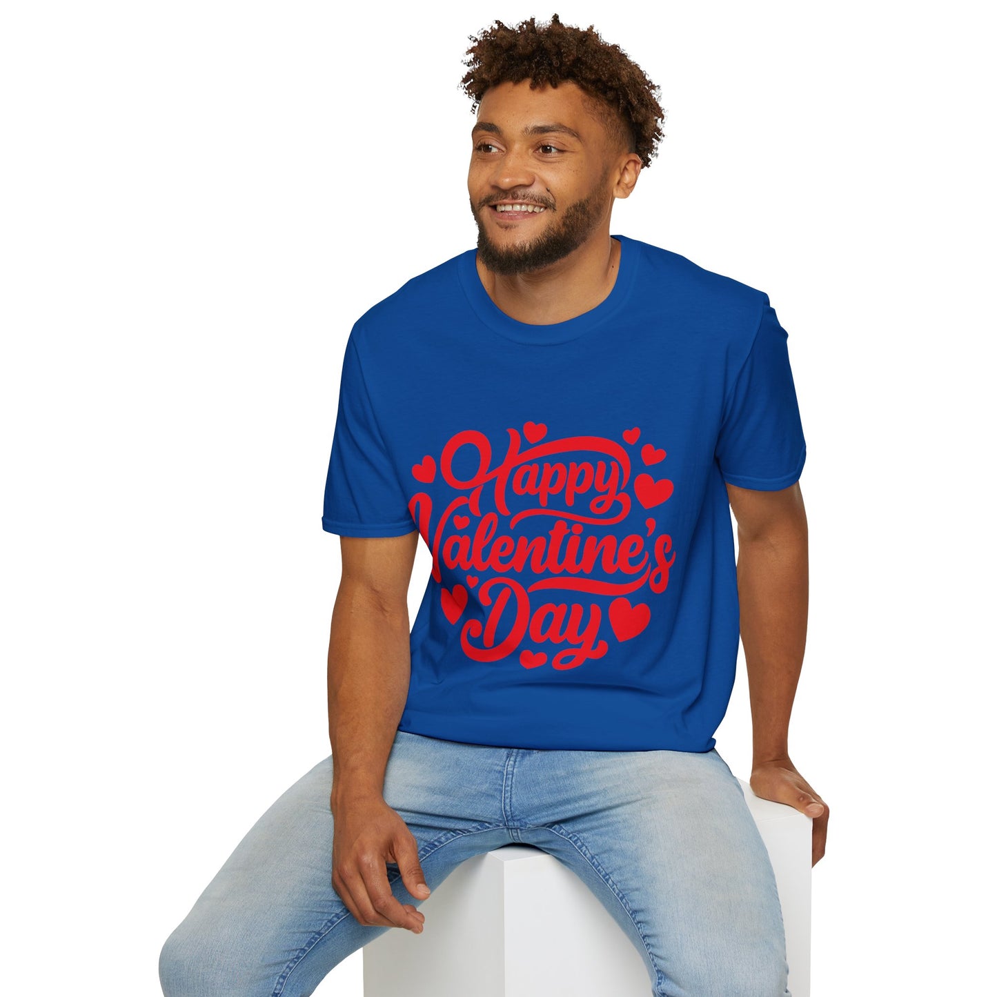 Unisex Softstyle T-Shirt - Happy Valentine's Day