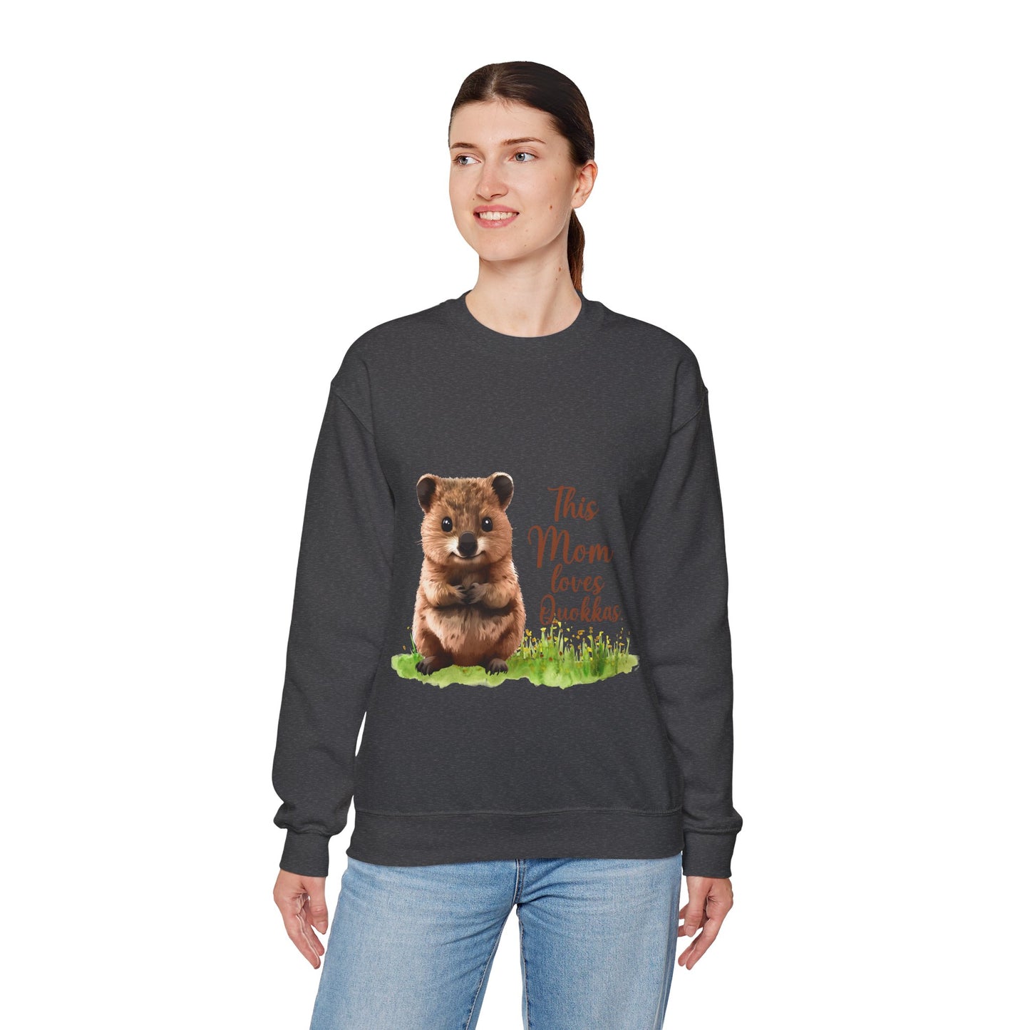 Cute Quokka Unisex Crewneck Sweatshirt