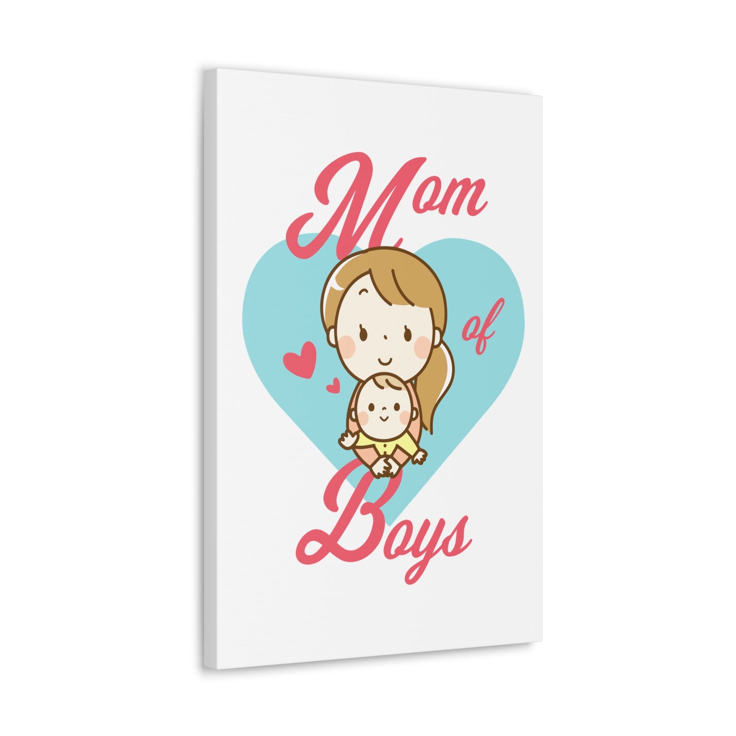 Mom of Boys Wall Art - Cute Nursery Decor