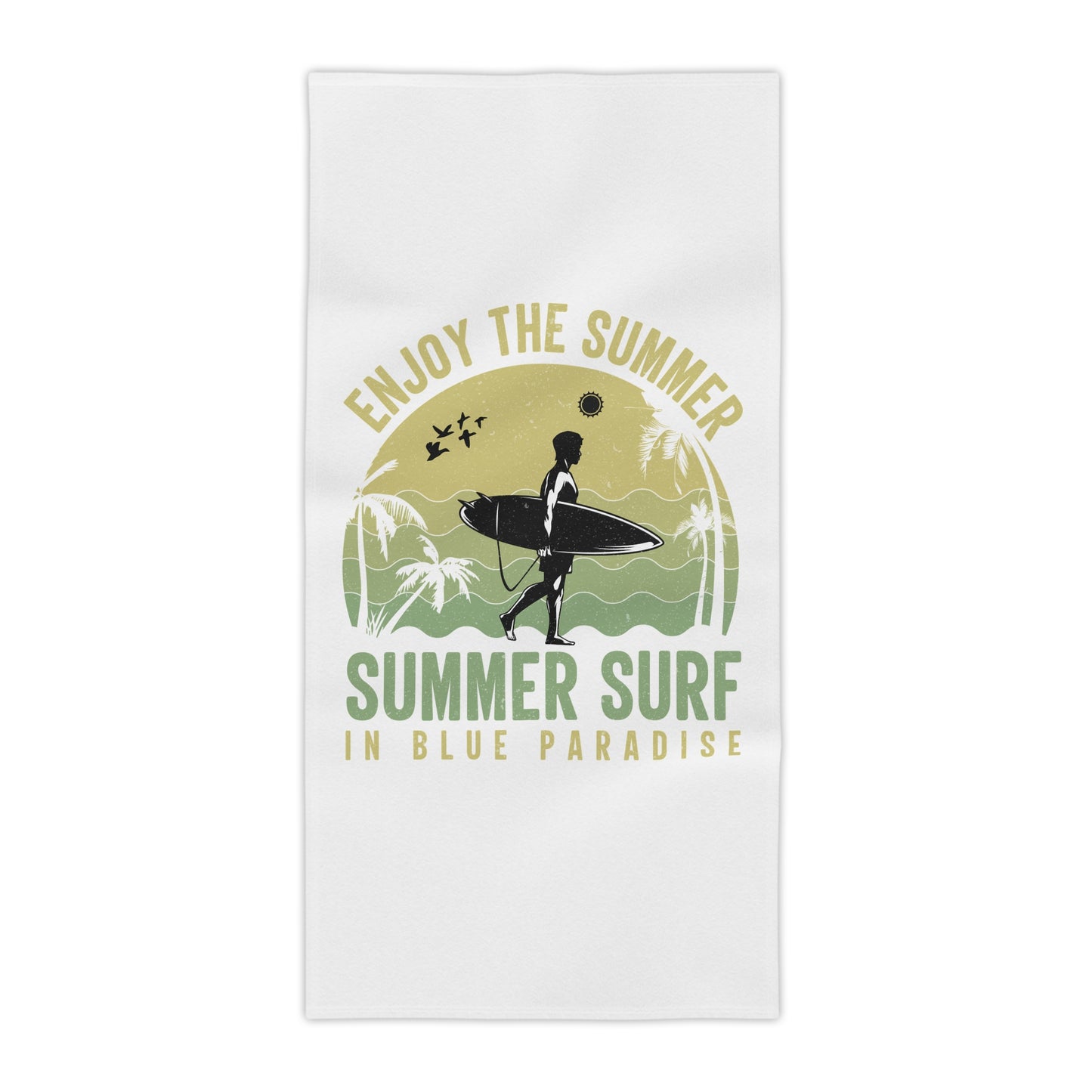 Summer Surf Beach Towels - Enjoy the Summer Towels for Beach Days