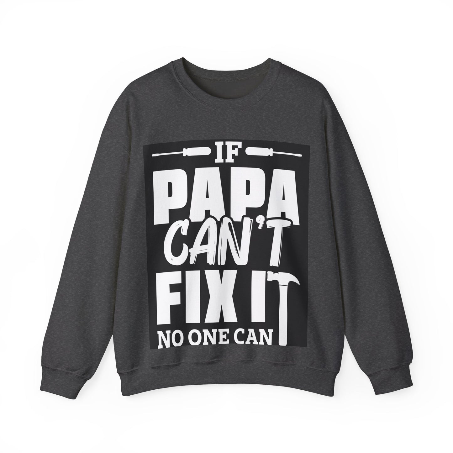 Funny Papa Crewneck Sweatshirt