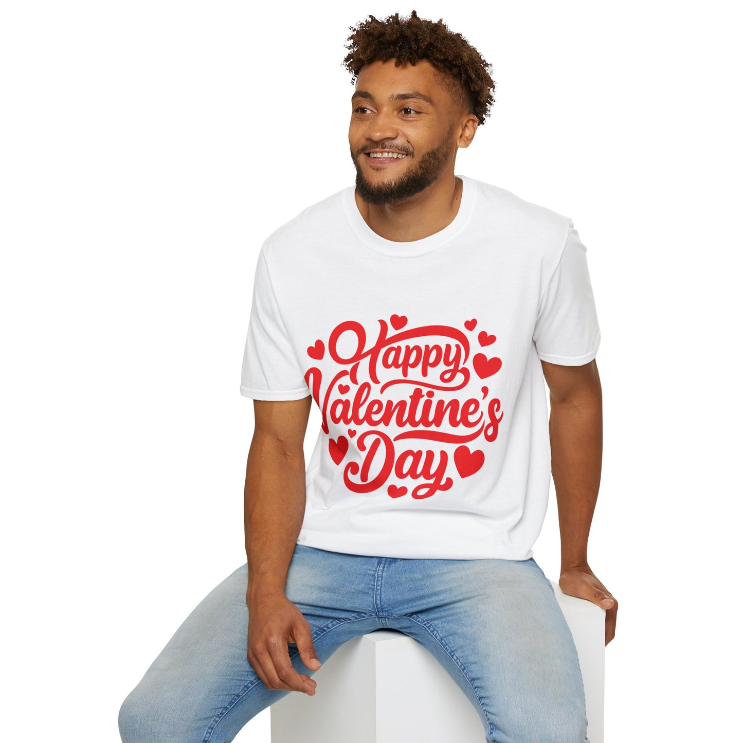 Unisex Softstyle T-Shirt - Happy Valentine's Day