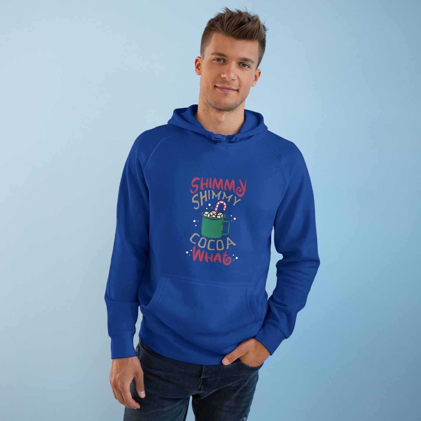 Christmas Cocoa Hoodie — "Shimmy Shimmy Cocoa Whack" Holiday Pullover