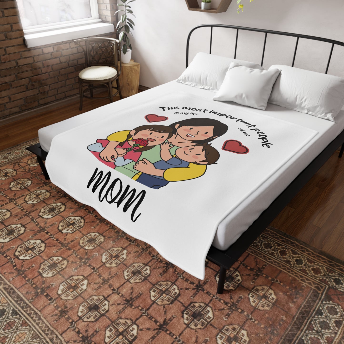 Family Fleece Throw - Heartwarming Blanket