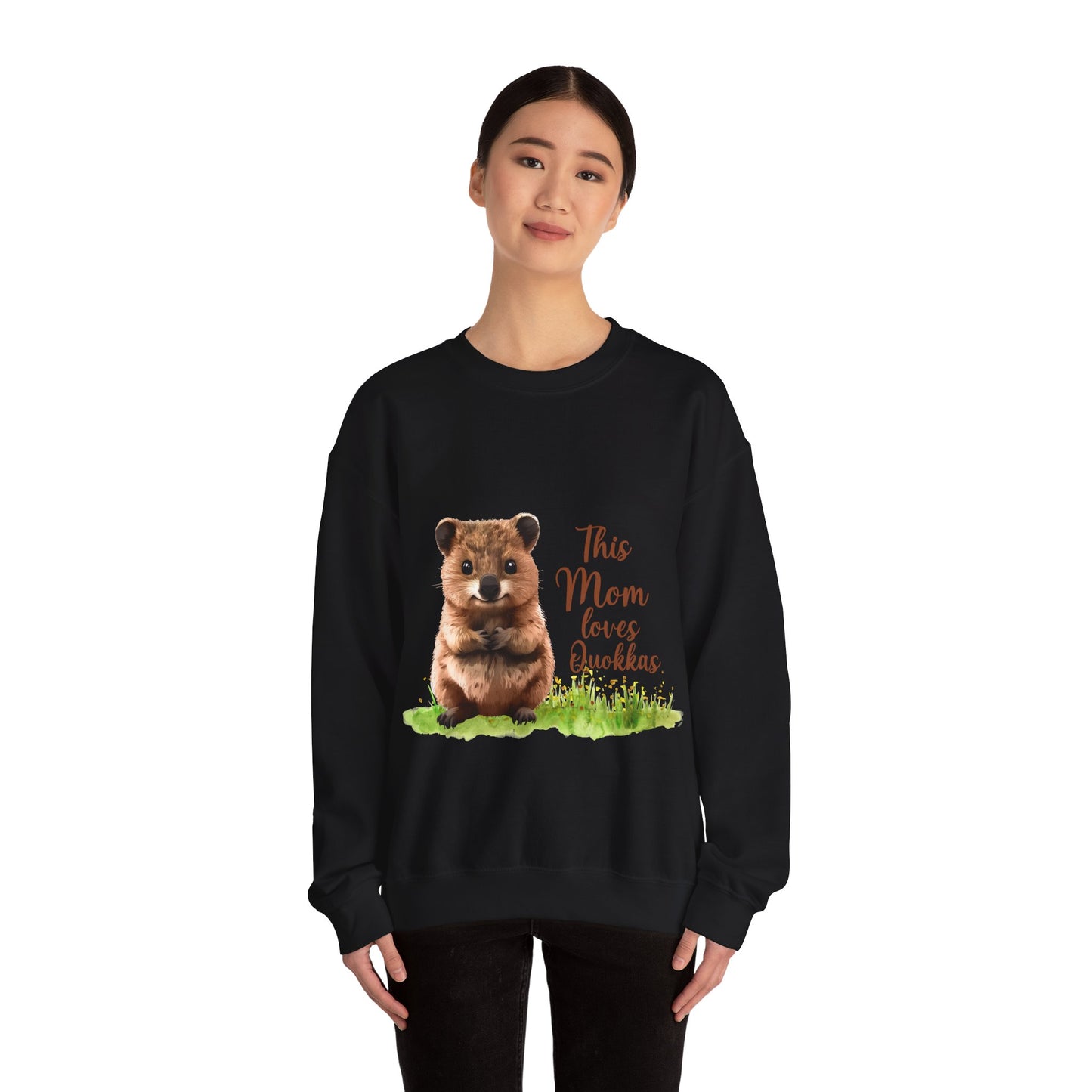 Cute Quokka Unisex Crewneck Sweatshirt