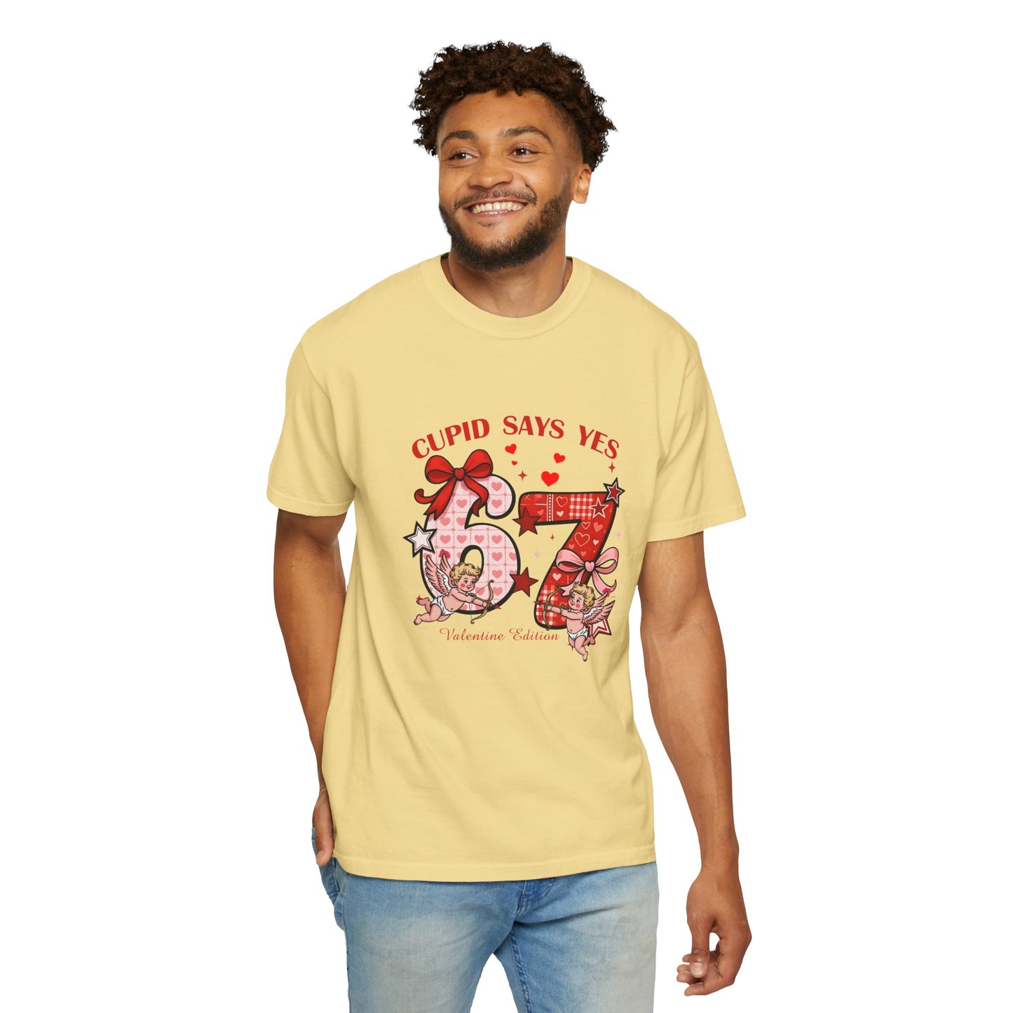 Valentine’s Cupid Says Yes 67 T-Shirt