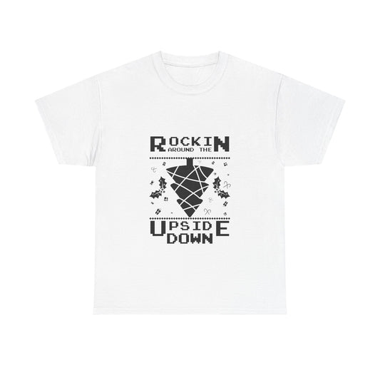 T-Shirt — "Rockin’ Around the Upside Down" Stranger Things Inspired Graphic Tee