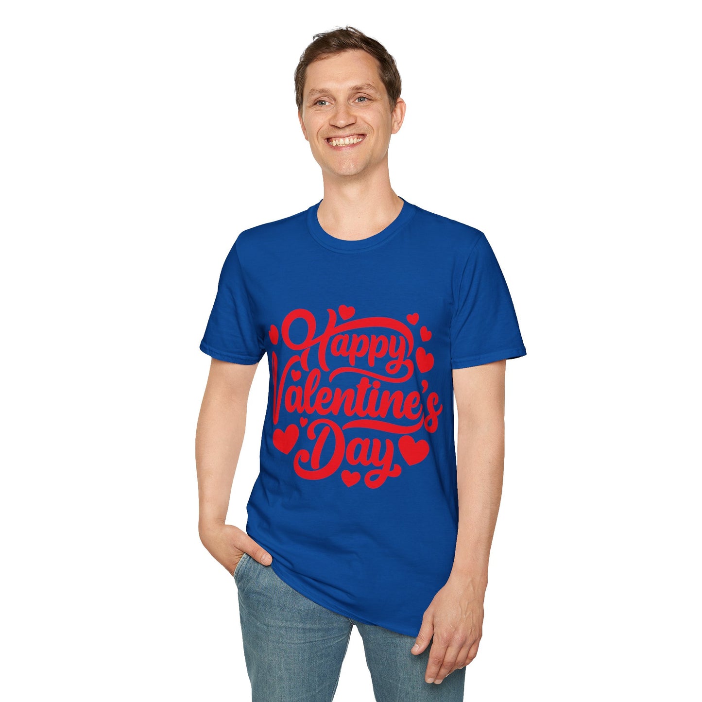 Unisex Softstyle T-Shirt - Happy Valentine's Day